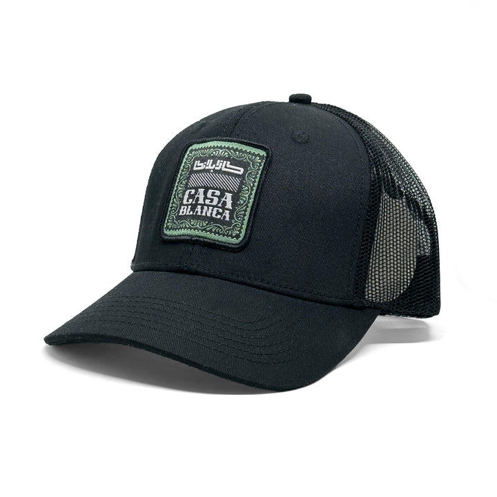 Casquette Casablanca noir