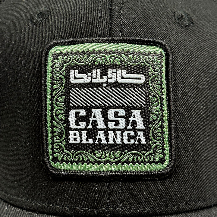 Casquette Casablanca noir