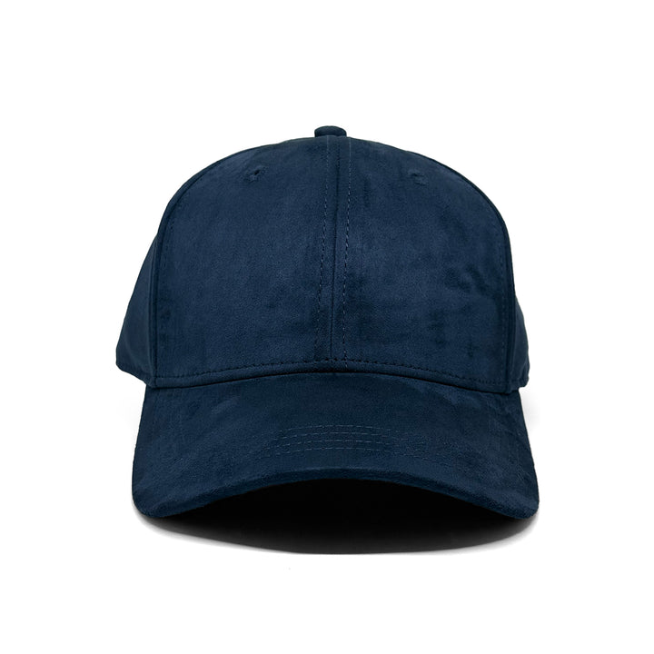 Casquette Suedine Bleu nuit