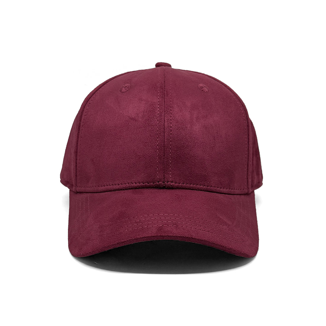 Casquette Suedine Bordeaux