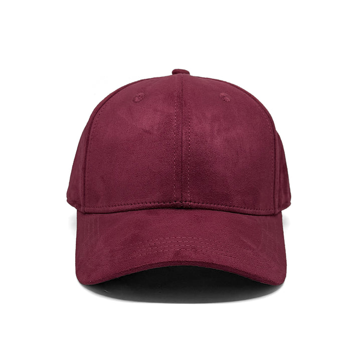 Casquette Suedine Bordeaux