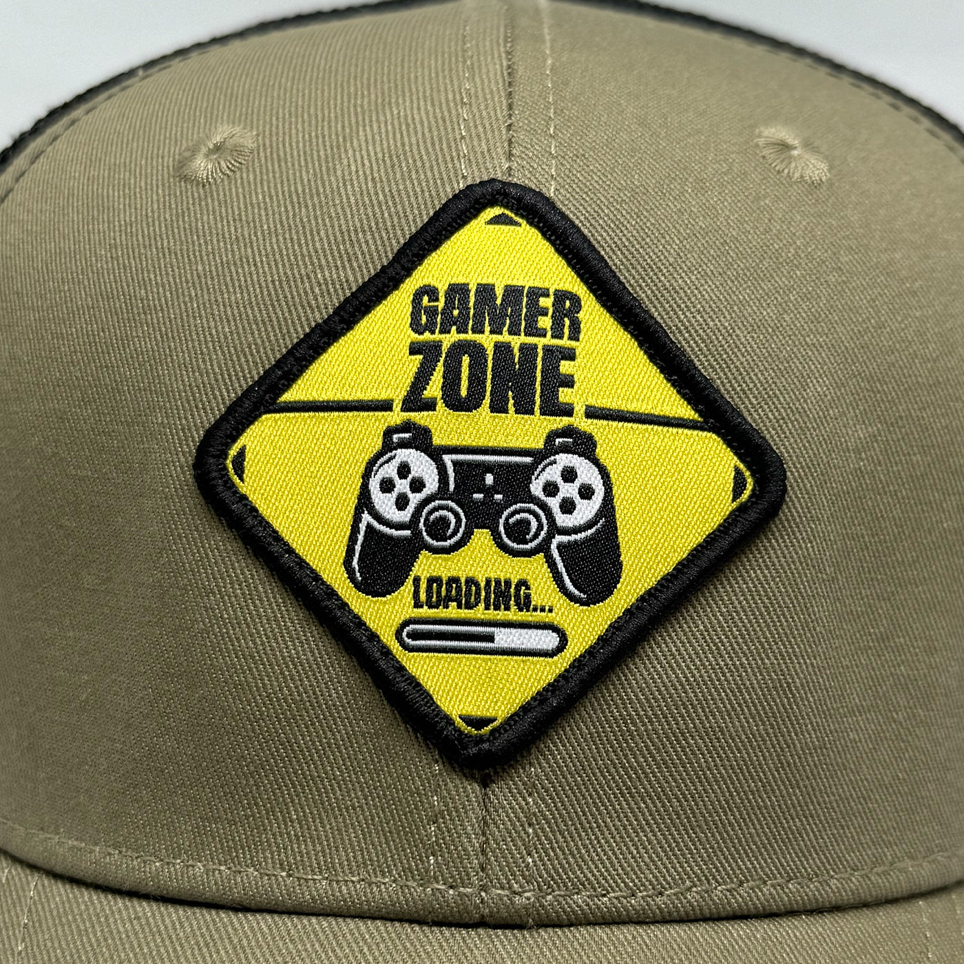 Casquette Gamer Zone kaki