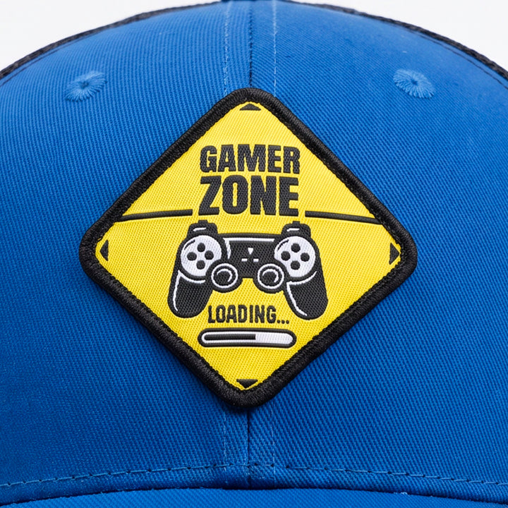 Casquette Gamer Zone Bleu
