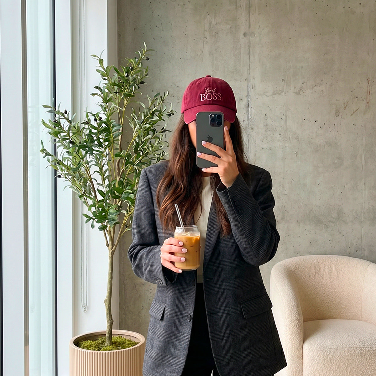 Casquette vintage Girl BOSS