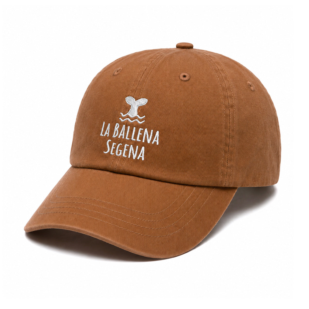 Casquette vintage La Ballena Segena camel