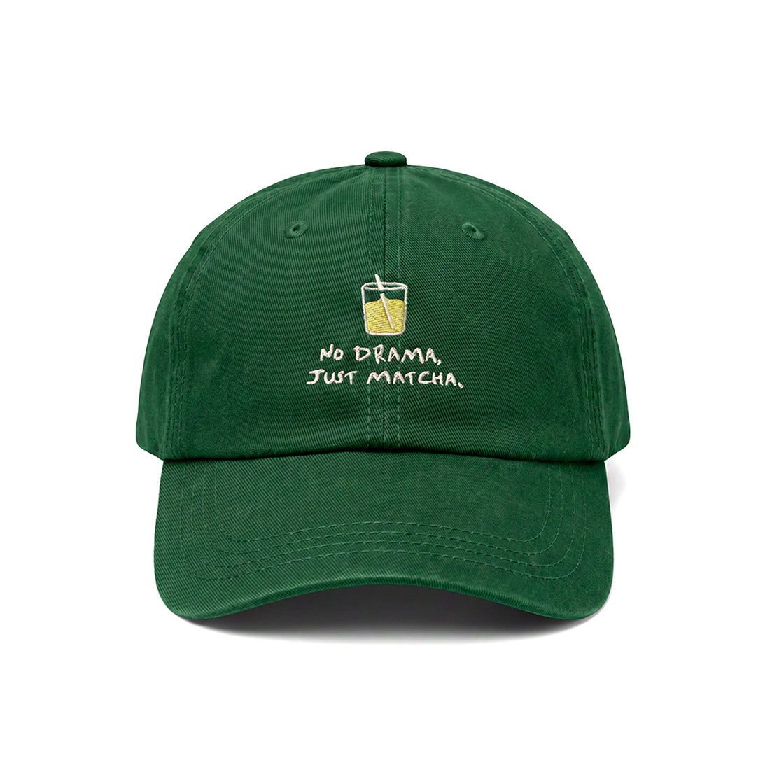Casquette vintage No Drama Just Matcha