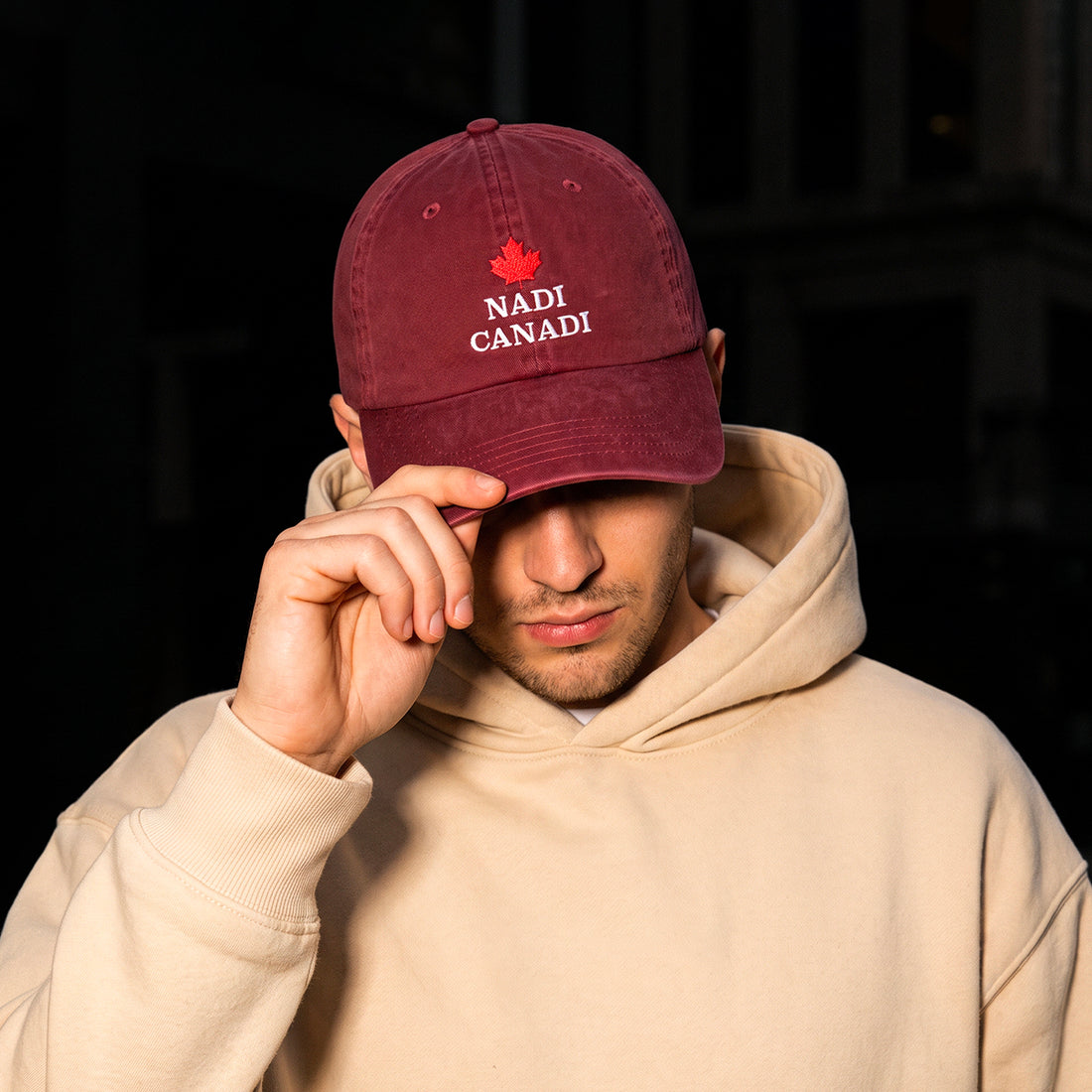 Casquette vintage Nadi canadi