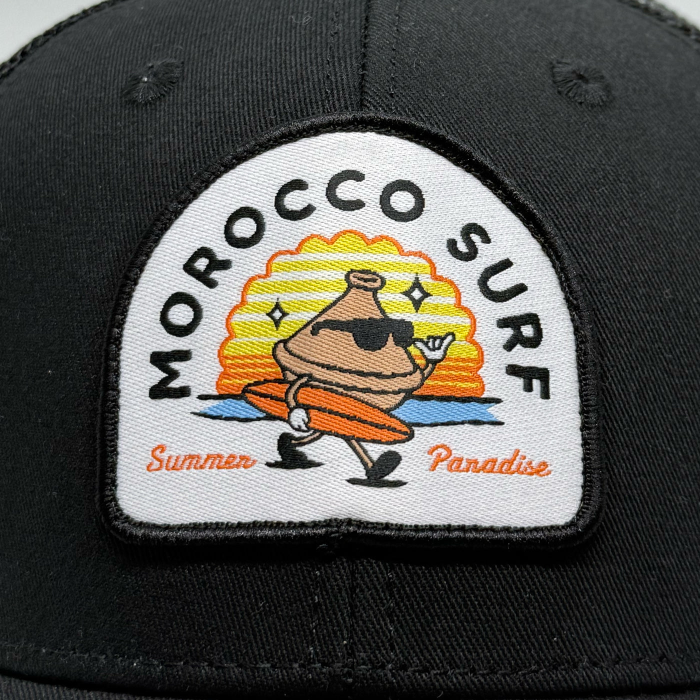 Casquette Morocco surf noir