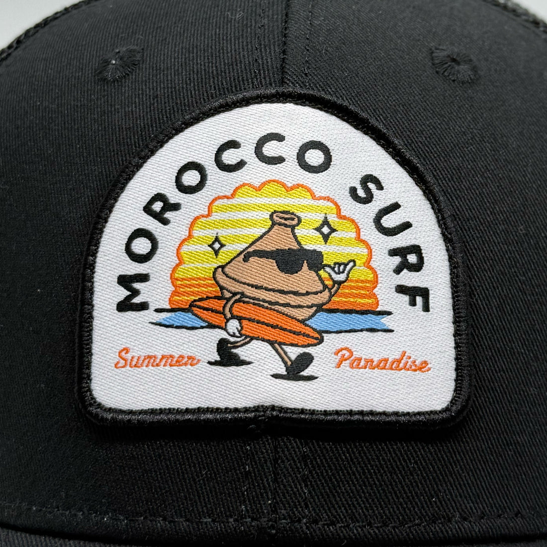 Casquette Morocco surf noir