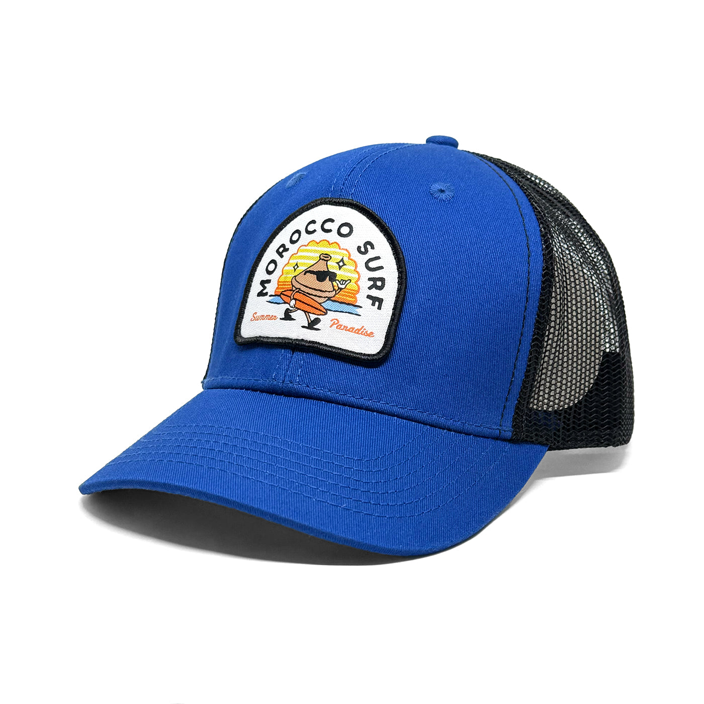 Casquette Morocco surf bleu