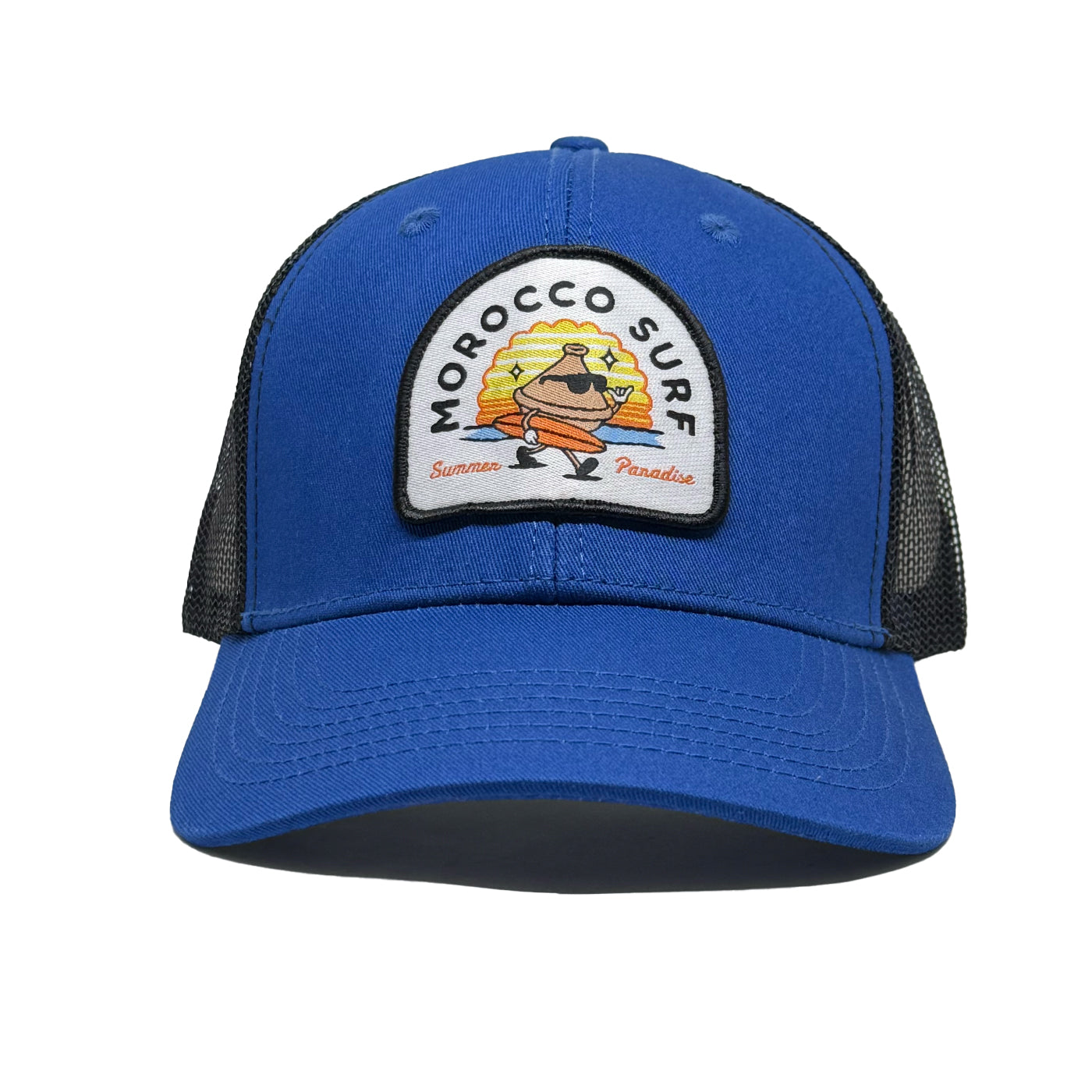 Casquette Morocco surf bleu