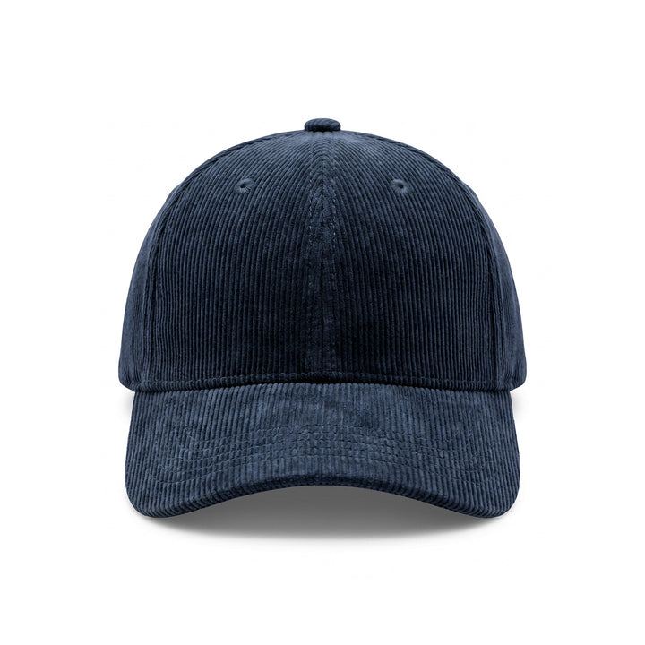 Casquette en velours Bleu foncé