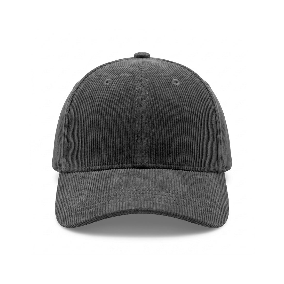 Casquette en velours gris