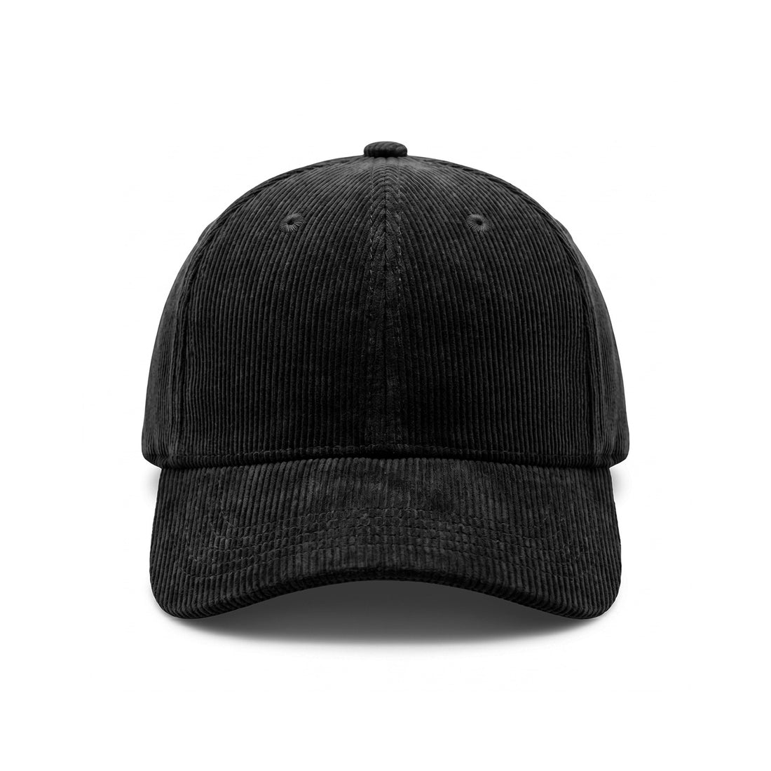Casquette en velours noir