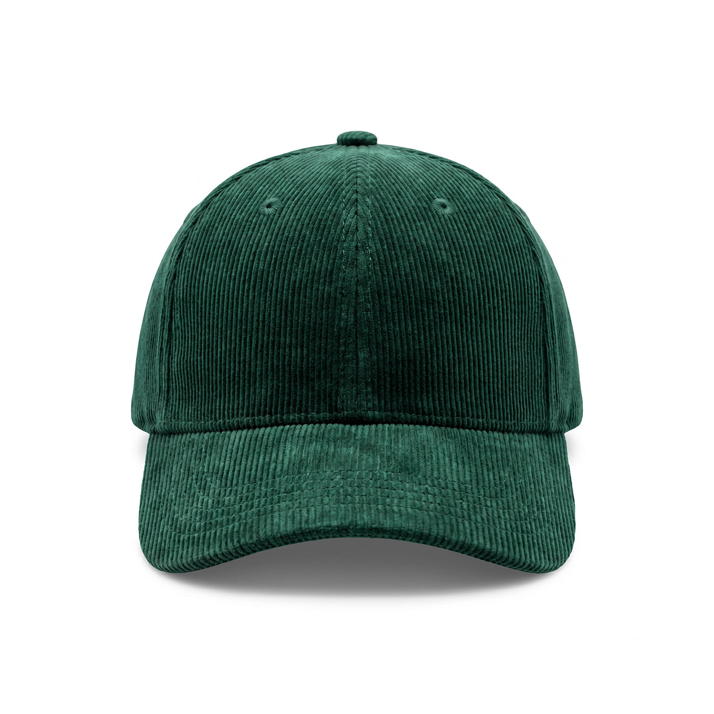 Casquette en velours vert
