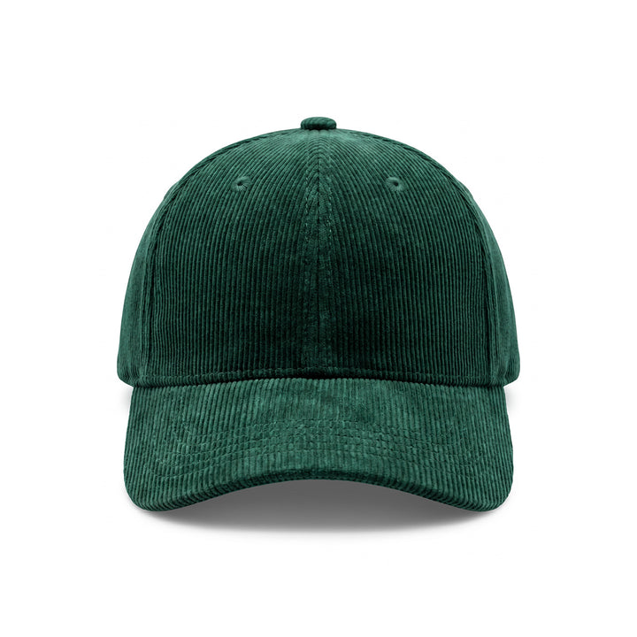 Casquette en velours vert