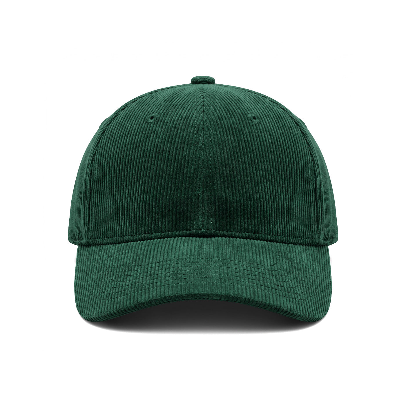 Casquette en velours vert