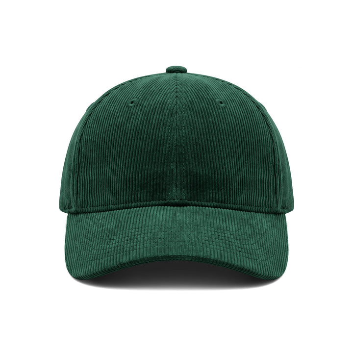 Casquette en velours vert