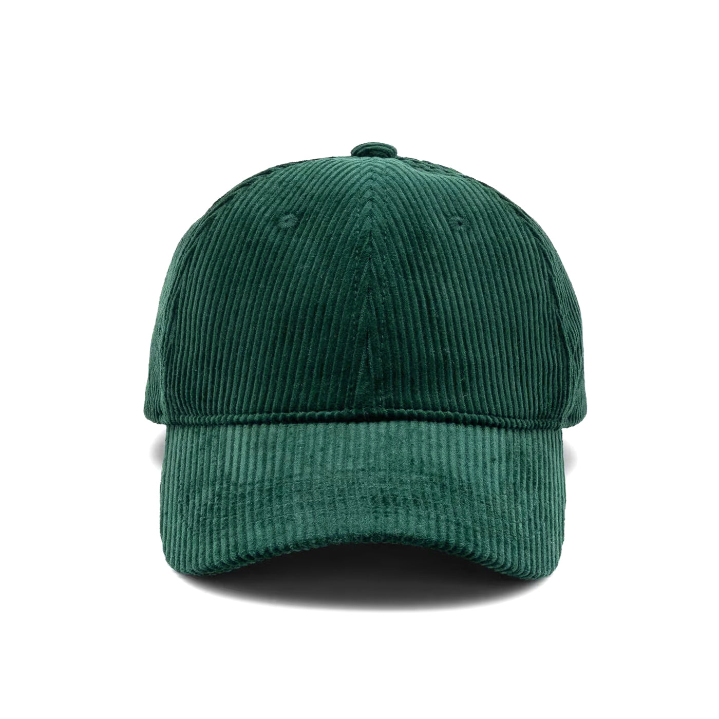 Casquette en velours vert
