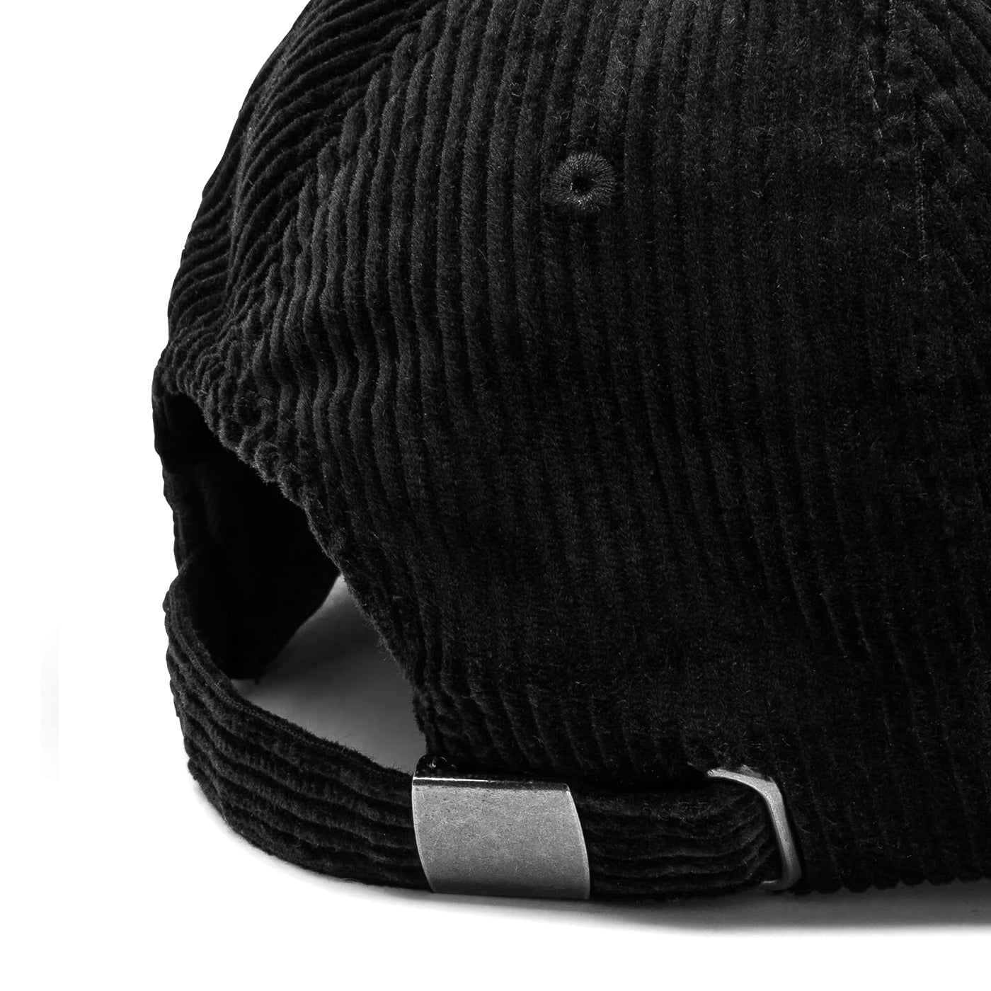 Casquette en velours noir
