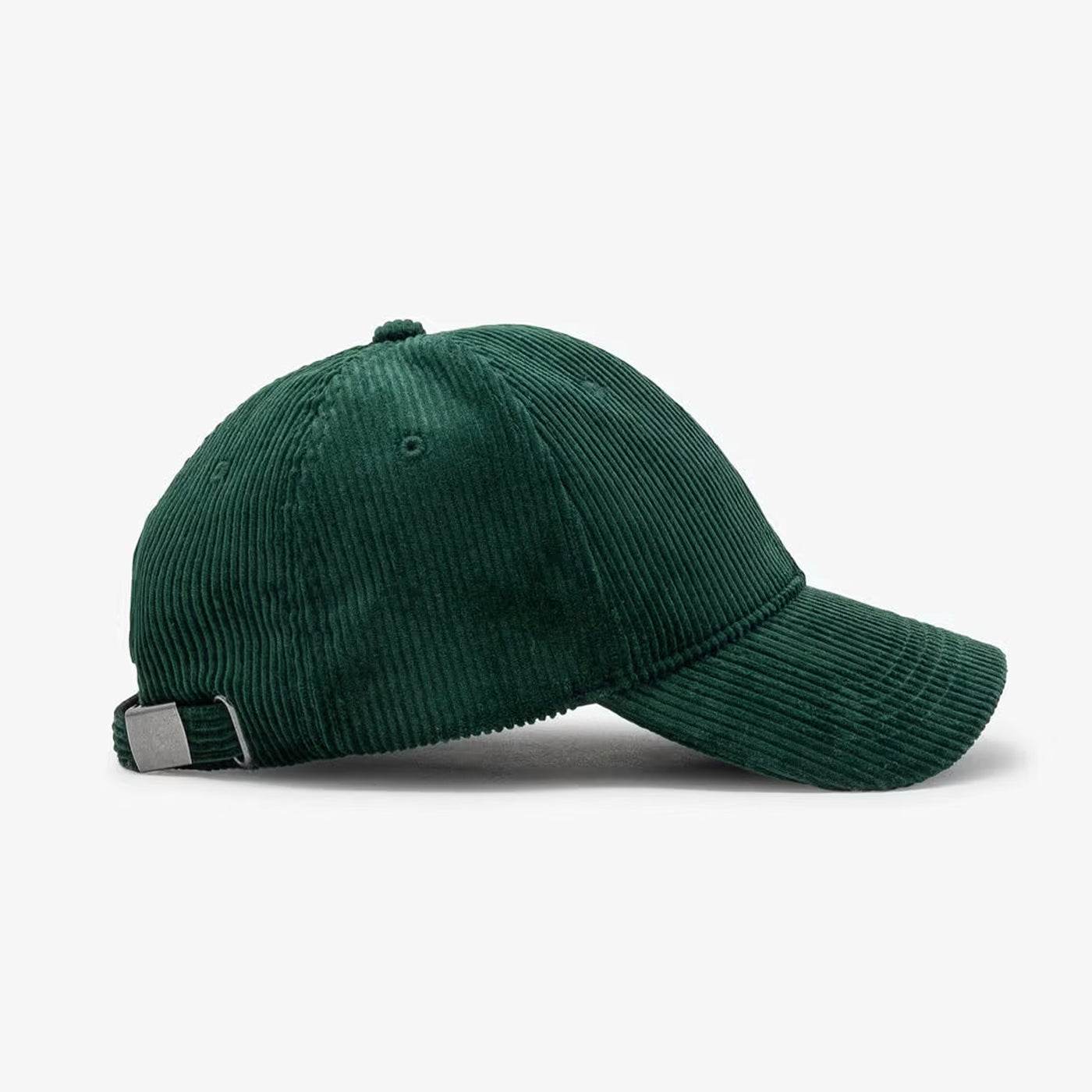 Casquette en velours vert